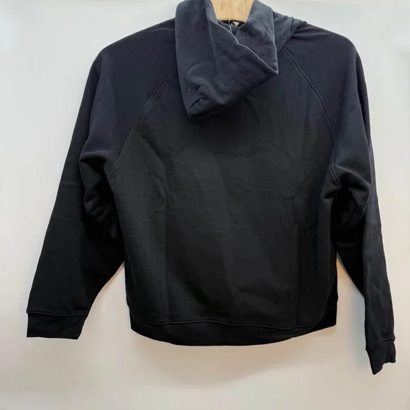 Juventus Black Hoodie‎ Pullover Graphic Sweatshirt Size L Soccer Italy